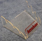 Kershaw Acrylic Counter Display Stand Shelf Desk Holds Three Knives 5.75" Wide. Fixed Price $23.49.