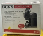 Bunn Vpr 33200.0015 12 Cup Commercial Coffee Brewer Warmers, Glass Decanters. Fixed Price $349.99.