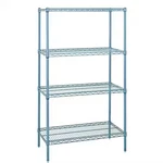Quantum Storage Systems WR63-2472GY Wire Shelving, Overall Depth. Fixed Price $436.99.