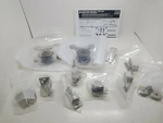 Knape & Vogt Atlantis Face Mount Round Track Carrier Hardware Kit Satin Nickel. Fixed Price $249.99.