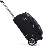 21 Softside Expandable Luggage Carry On Suitcase Steel Wheels Rolling Black. Fixed Price $172.52.