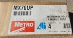 Metromax MX70UP Wire Shelf Post 70"H, Polymer Set Of 4 New In Box. Fixed Price $89.25.