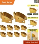 Durable Track Wood Beam End Socket Brackets - Perfect For Trailer Shelving. Fixed Price $66.95.