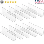 Pvc Shelf Dividers Shape Transparent Storage Organizers Retail Display New. Fixed Price $27.92.