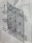 Side Panel Display Kit, Retail, Grid Wire With Product Hooks And Brackets, Black. Fixed Price $25.00.