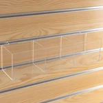 Ciaoher Slatwall Acrylic Retail Tray Rectangular Clear Dump Bin Merchandise S.... Fixed Price $40.95.