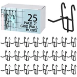 25 Pcs Inch Hooks Panel Store Garage Display Hanger. Fixed Price $31.41.