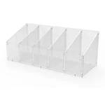 Fixturedisplays 30 12 2" 5-DIVIDED Bin Clear Acrylic Countertop. Fixed Price $108.56.