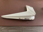 Stanley Shelf 6" X 8" Inch - Brackets White. Fixed Price $9.99.