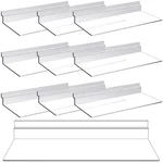 Clear Slatwall Shelves Pack Plastic Hanging Display Racks 4X10 Inch Retail. Fixed Price $22.90.