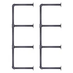 4 Tier Industrial Wall Mount Iron Pipe Vintage Bookshelf Shelving Unit Diy. Fixed Price $39.99.