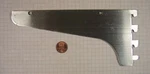 Capitol #2302-8" Shelf Bracket, Steel, Heavy Duty, Satin Zinc-plated. Fixed Price $11.95.