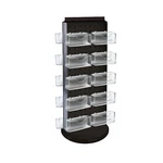 Azar Displays 20 Pocket, Revolving Pegboard Gift Card Kit For Countertop 8"W.... Fixed Price $74.55.