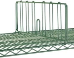 DD24K3 Metroseal Green 8" Shelf Dividers For 24" Deep - Set Of 6. Fixed Price $119.73.
