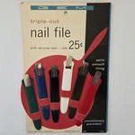 Vintage 1963 Drugstore Nail Display Gem Cases. Fixed Price $99.00.