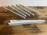 X6 Spur Uk 10.5" Heavy Duty Double Slot Shelf Shelving Brackets Made 9003/UC. Fixed Price $18.00.