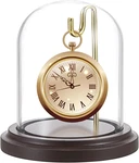 Juxyes Clear Watch Glass Display Dome Cloche With Hook,. Fixed Price $26.81.