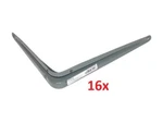Lot Of 16X Mintcraft 593-2249 6" 8" Metal Shelf Bracket. Fixed Price $15.99.
