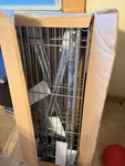Amazonbasics 5-SHELF Metal Shelving Unit Chrome Heavy Duty 61.5X30X14IN. Fixed Price $59.99.