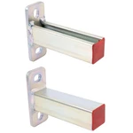 2 Pack Steel Shelf Bracket,display Bracket,diy Projects,metal Strut Channel,s.... Fixed Price $33.60.