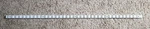Rubbermaid Fasttrack Garage White Upright Extension 47.5IN 1" 3/4" Deep. Fixed Price $10.00.