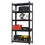5-TIER Heavy Duty Metal Shelving 59 Racking Storage Unit Warehouse Shed. Fixed Price $36.00.