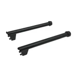 Pipe Style Faceout For Slotted Standard 4 Pc 12" Support Bar Display. Fixed Price $62.77.