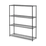 Alera Allpurpose Wire Shelving Starter Kit 4SHELF 60X18X72 Black ALESW206018BA. Fixed Price $209.52.