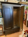 Original Vintage Storage Unit From New Orleans Cira 1800S. Armiore / Chest. Fixed Price $575.00.