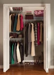 5' White Closet Organizer Kit For Efficient Storage Solutions. Fixed Price $102.27.
