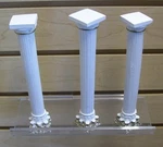 Store Display Fixture 4 Acrylic Shelves 8" Long 3.5" Wide. Fixed Price $11.50.