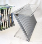 Hama Dvd Gaming Video Game Storage Display Holds 15 Horizontal Vertical. Fixed Price $22.00.