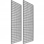 Only Hangers Commercial Grid Panels, 2' X 6' Black (pack Of 2). Fixed Price $109.05.