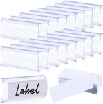 Yulejo 200 Pieces Metro Shelf Label Holders Wire Rack Clear Plas.... Fixed Price $33.50.