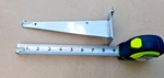 8"-INCH Heavy Duty Steel Display Shelving Slatwall Bracket Lot Of 2. Fixed Price $22.54.