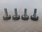 Foot Leveler For Wire Rack Shelving, Set Of 4, New. Fixed Price $9.95.