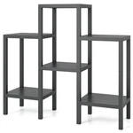 6-TIER Plastic Modular Storage Shelves Open Display Utility Shelving Unit. Fixed Price $37.99.