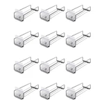 12 Trion Metal Expandable Wire Tray 17"L 5"-10"W 5.5"H Display Pusher Retail. Fixed Price $44.99.