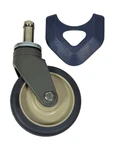 Genuine Metromax Iq 5" Caster W/ Bumper 5PC For Super Erecta Wire Shelving. Fixed Price $39.95.