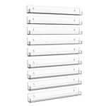 Sovquest Nail Polish Shelf Wall 15 Inch Acrylic Clear Rack Sunglass Organizer.... Fixed Price $38.96.