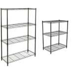 Amazonbasics 4-SHELF Adjustable, Heavy Duty Storage Shelving Unit, Black (36L X. Fixed Price $115.93.