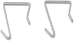 Lorell Single For Industrial Wire Shelving, Silver, Pack Of 2 Hooks, 69878. Fixed Price $5.49.