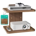 Wali Floating Tv Shelf, 2 Tier Projector For Dvd Players, Routers, Game.... Fixed Price $52.83.