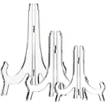 3 Pieces 4.5/7/9.8 Inch Clear Acrylic Easels Display Stands Plate Hold.... Fixed Price $13.87.