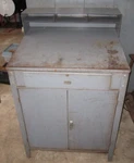 Workbench Edsal Stand-up Height Workstation Shipping Desk Surface. Fixed Price $150.00.