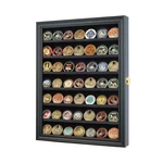 Military Challenge Coin Display Case Poker Chip Stand R... Usa Fast Ship. Fixed Price $63.02.