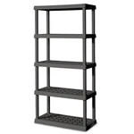 Sterilite 75.2 Inch Heavy Duty Durable Shelf Ventilated Shelving Unit, Pack. Fixed Price $147.19.