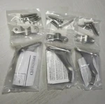 Brainerd Satin Hand Rail Bannister Bracket 3 Set (116. Fixed Price $10.00.