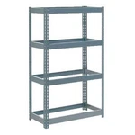 Boltless Extra Heavy Duty Shelving 36"W 18"D 72"H 4 Shelves No Deck. Fixed Price $180.72.