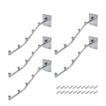 Wall Mount Waved Waterfall Hanger Rack 5 Beads Garment Display Hook With Scre.... Fixed Price $29.51.